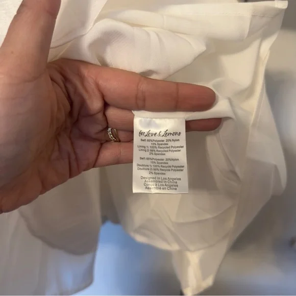 For Love & Lemons Bridal Mia Mini Dress - Picture 6 of 10